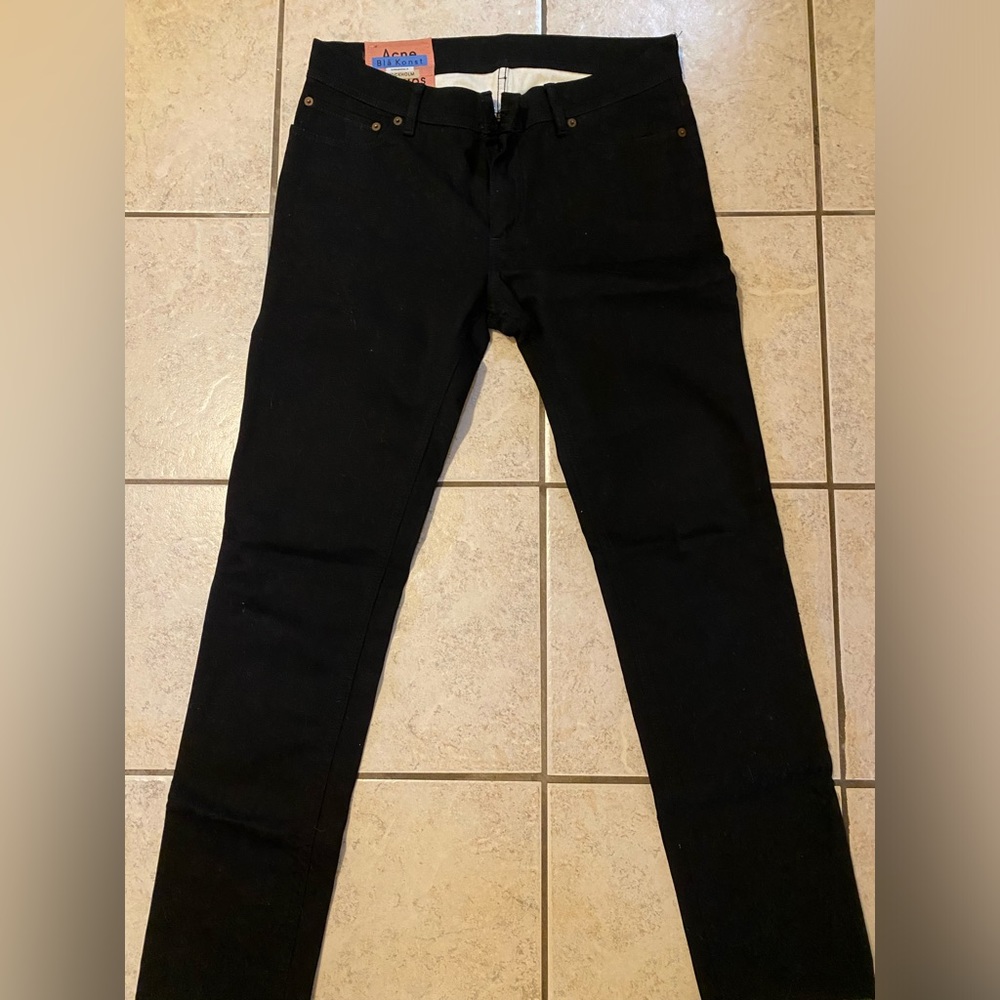 Acne studios North Stay black jean, 33x34